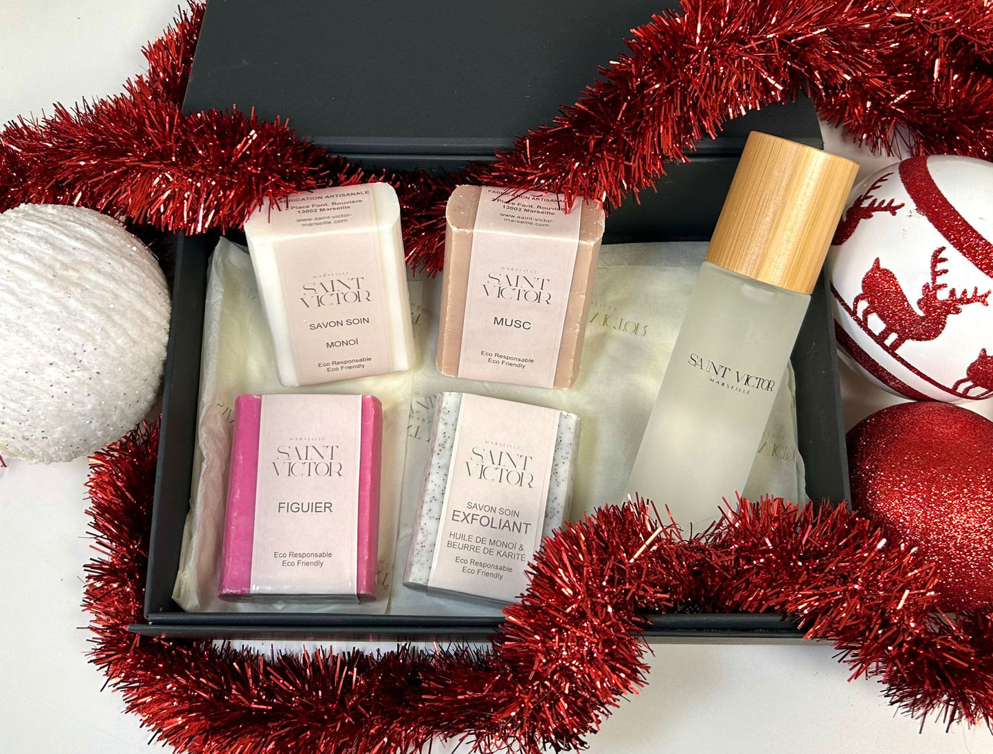 Coffret parfumé de Noël